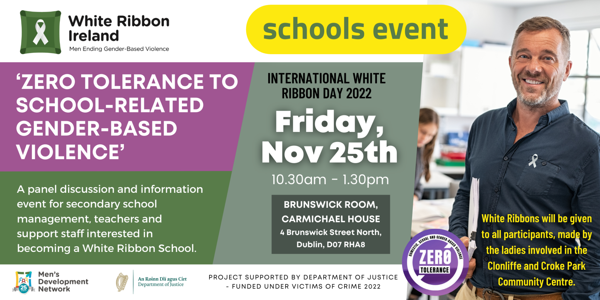 White Ribbon Schools Programme - Men's Development Network